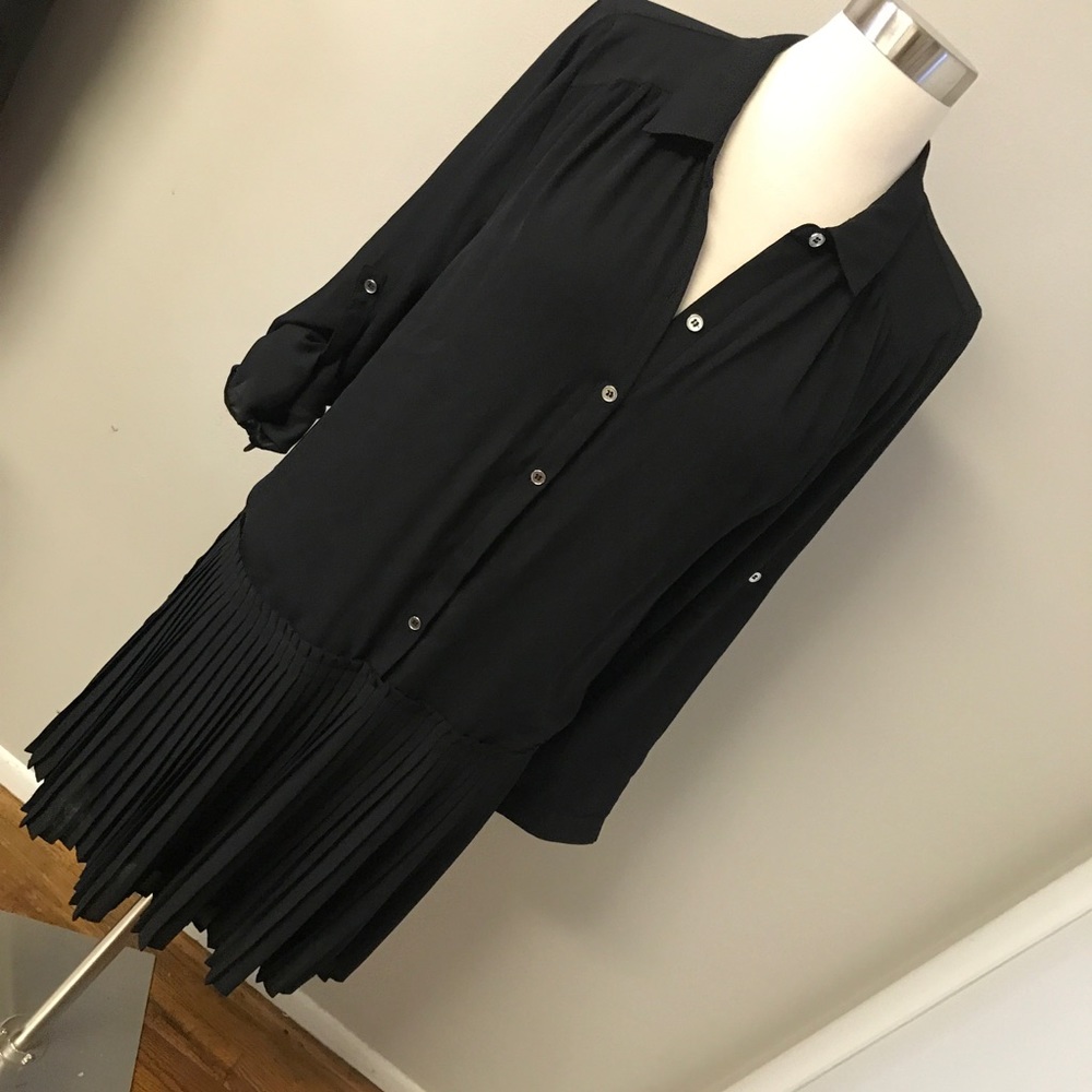 DR2 Daniel Rainn long sleeve drop waist dress